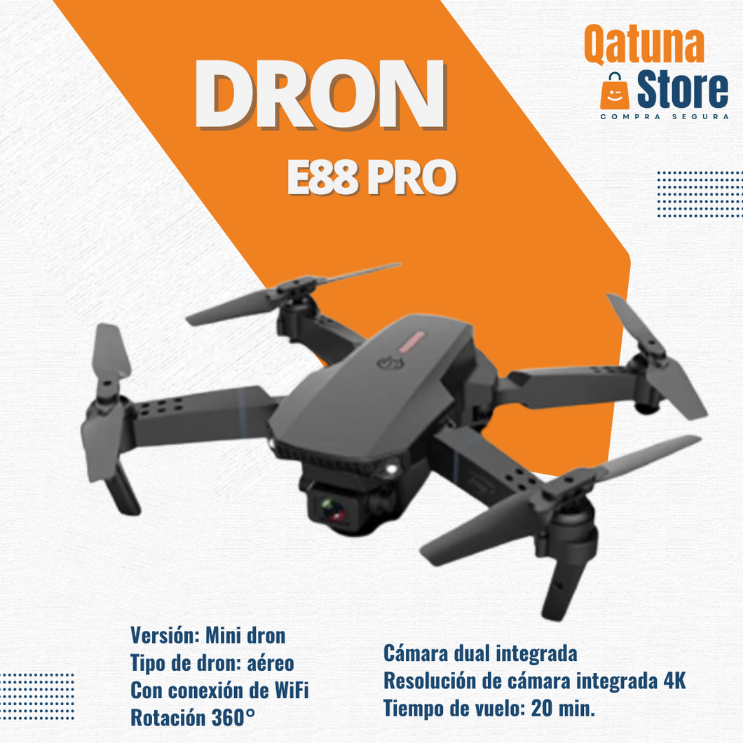 Mira todo desde arriba DRON E88 PRO