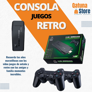 REVIVE TUS AÑOS MARAVILLOSOS - CONSOLA DE VIDEO JUEGOS RETRO.